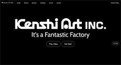 Desktop Screenshot of kenshiart.com